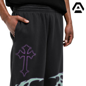 Pantalones de chándal holgados para hombre, ropa de calle con cintura elástica y cordón, pantalones de chándal holgados de INDUSTRIES INCREÍBLES - Product Image 3