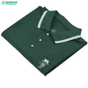 เสื้อโปโลปักลายสำหรับผู้ชาย / ผ้าคอตตอนแห้งเร็ว เป็นมิตรกับสิ่งแวดล้อม ระบายอากาศได้ดี เหมาะสำหรับเล่นกอล์ฟ ใส่ลำลอง ผ้าฝ้าย 100% - Product Image 6
