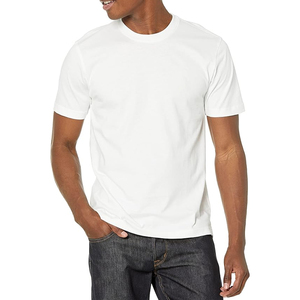 T-shirts personnalisés de haute qualité à col rond pour hommes grande taille 100% coton Streetwear lourd, T-shirts pour hommes - Product Image 5