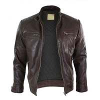 Blouson Bomber en Cuir de Mouton et Toile pour Homme, Grande Taille, Hiver, Coupe-Vent, Respirant, Personnalisable, Brodé, Col Rond, Tendance