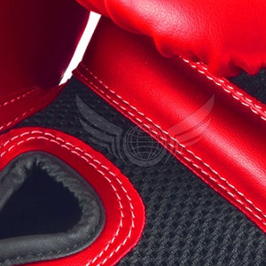 Guantes de boxeo para hombre, diseño de servicio OEM, guantes de boxeo de cuero PU personalizados de alta calidad - Product Image 5