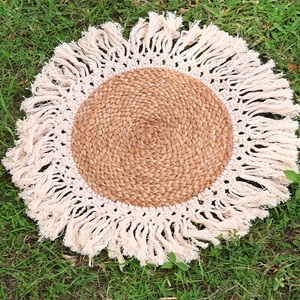 Nuevo modelo 2026: Manteles individuales de yute para mesa de comedor, juegos de mesa de diseño clásico - Product Image 5