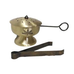 Soporte de Aroma de Metal de estilo árabe, quemador de incienso de escritorio de Oriente Medio para difusor de aromaterapia, uso aromático, incienso de incienso - Product Image 5