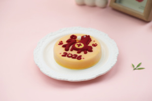 Molde de silicona para pastel de <span class=keywords><strong>mousse</strong></span> del Año del Caballo 2026, molde para hornear postres con el caracter 'Fu' del Año Nuevo Lunar, diseño de caballo de la fortuna, venta al por mayor - Product Image 2