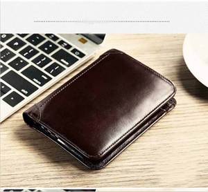 Portefeuille mince classique pour hommes de haute qualité en cuir véritable sac à main de qualité courte longueur disponible à la vente depuis le Pakistan - Product Image 5