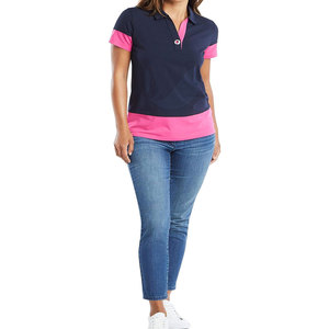 Polos de mujer de Venta caliente, ropa informal al mejor precio para adultos, estampado de moda de algodón de alta calidad para uso al aire libre de verano - Product Image 2