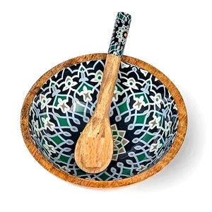 ชามไม้เคลือบเงารูปสัตว์สวยงามเป็นมิตรต่อสิ่งแวดล้อมดีไซน์อย่างประณีตเป็นมิตรกับสิ่งแวดล้อมสำหรับการจัดเก็บ - Product Image 1