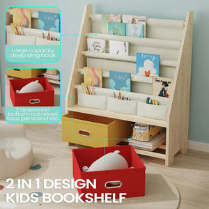 Wholesale Hot Selling Wood Storage Shelf <b>Bookcase</b> for Bedroom <b>Living</b> <b>Room</b> for Displaying Bookshelf Made in Vietnam - Product Image 6