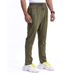 Ropa de calle personalizada, pantalones de chándal de pierna ancha en blanco para correr, pantalones holgados de felpa francesa de algodón, pantalones de chándal acampanados de pierna recta para hombre - Product Image 1