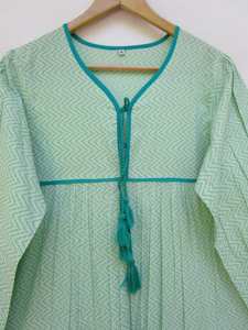 Exclusive Designer Rayon Tie Dye <b>Women</b> Bohemian Beach Wear High Side <b>Slit</b> Fit and Flare Maxi Floor Length Clothing <b>Dresses</b> Sets - Product Image 6