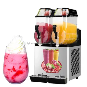 Máquina para hacer helados de batidos de frutas, máquina para hacer jugo de hielo de nieve, aguanieve trituradora de hielo