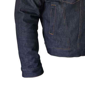 Nouveautés Mode Casual Confortable Veste en jean à logo personnalisé et manches longues pour homme Prix de gros Veste en jean pour homme - Product Image 6