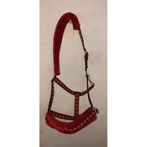 Logo personnalisé OEM Headstall équestre confortable cheval licou en cuir véritable avec taille haute pour les courses de chevaux - Product Image 4