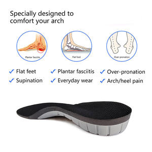 New Flat Feet Orthotic Inserts Women Men Arch Support Orthopedic <strong>Insoles</strong> Breathable Wholesale Massage EVA <strong>Insoles</strong> - Product Image 2