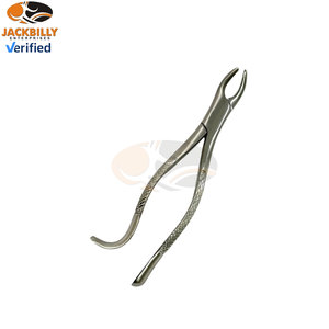 Juego de fórceps de extracción Molar superior de acero inoxidable Manual Premium # 18L/# 18R Instrumentos de gancho de extracción de dientes dentales izquierdo/derecho - Product Image 5