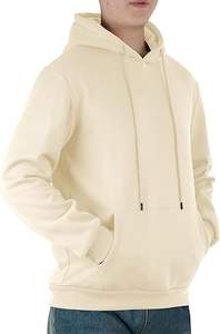 Sudadera con Capucha Personalizada con Logotipo Bordado para Hombre, 100% Algodón, Felpa Gruesa, Talla Grande, Unisex - Product Image 3