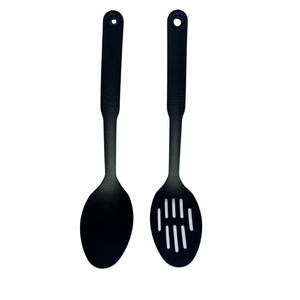 Los utensilios de cocina de cuchara coladora están hechos de material plástico seguro que puede soportar altas temperaturas y antiadherente para sartenes - Product Image 6