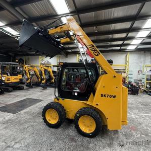 Minicargadora MXG SK70W con motor diésel XINCHAI de 50 hp, capacidad nominal de 760 kg, aire acondicionado, certificación ROPS/TO - Product Image 2