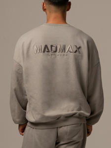 Conjunto de chándal de gran tamaño TWILL OEM para hombre, conjunto de chándal informal con logotipo personalizado y proveedor de pantalones de chándal - Product Image 6