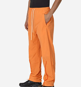 Pantalones informales de nailon metálico de alta calidad 2025 para hombre, pantalones de nailon transpirables de Color sólido impermeables de talla grande - Product Image 3