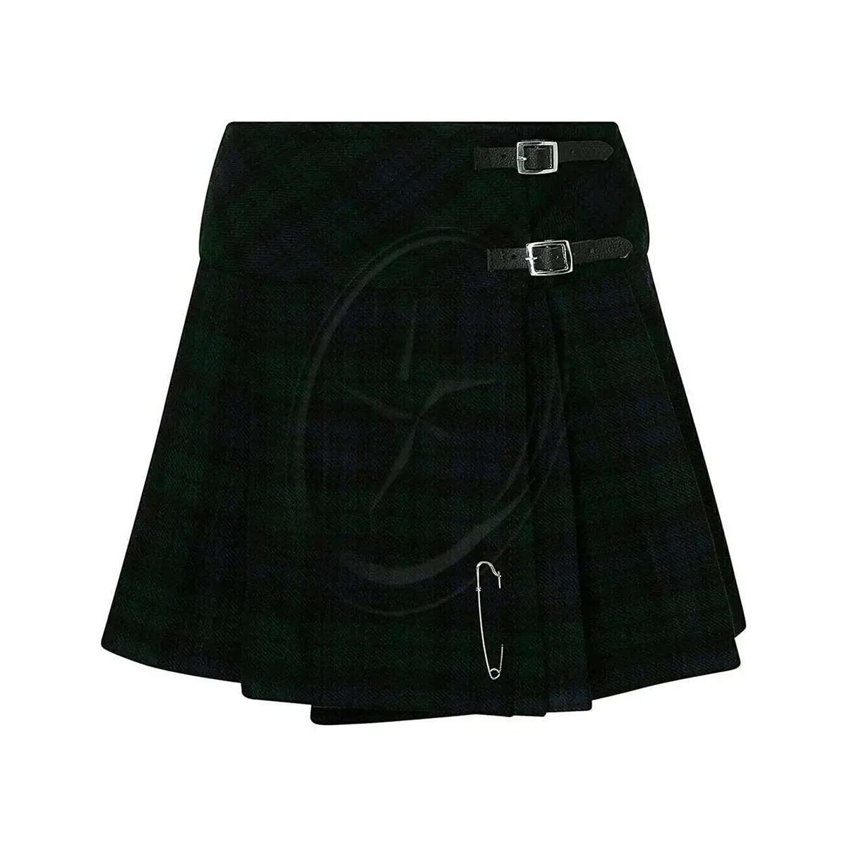 女性のためのハイブリッドチェック柄スカートドレス若い女の子ミニキルトスカート-スコットランドの伝統的なタータンキルトスコットランドのキルトトラディショナル