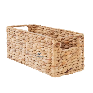 Cesta con forma de hueso de jacinto de agua de nuevo diseño, cesta de almacenamiento, cesta de jacinto de agua de algas marinas para el hogar al precio más barato - Product Image 6