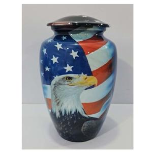 โกศใส่เถ้ากระดูกรูปผีเสื้อเคลือบสูงโกศและเหยือกสำหรับมนุษย์ที่เก็บขี้เถ้าทำจากโลหะราคาไม่แพง - Product Image 6