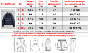 Chaqueta de Invierno Personalizada para Hombre, de Alta Calidad, Rellena de Plumón, Reversible, Cálida, Gruesa, con Capucha, para Uso en Exteriores - Product Image 2