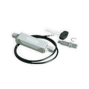 Unité de commande de porte automatique ELSAMEC en acier, aluminium et plastique - Construction robuste, installation facile par vis, télécommande 1 - Product Image 1