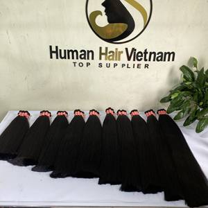 Extensión a granel de cabello humano Remy, calidad superior, calidad superior, cabello Alineación de cutícula sin procesar, grado 12A, extensiones de cabello humano virgen a granel - Product Image 4