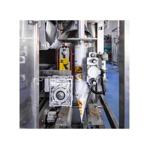 Machine d'emballage automatique verticale de formage, de remplissage et de scellage (VFFS) avec boîte de vitesses à roulement à billes pour produits de boulangerie, produits alimentaires, produits de grande consommation, produits agricoles, 1500 sachets/heure - Product Image 4