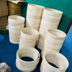 ห่วงไม้ธรรมชาติสำหรับงานปัก งานควิลท์ และงานฝีมือ ขนาดปรับแต่งได้ - Product Image 2