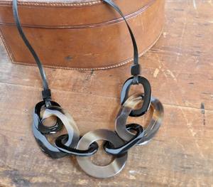 Collar de Cuerno Natural, Joyería de Cuerno de Búfalo para Mujer, Collar de Cuerno de Búfalo Más Vendido de faizacraft - Product Image 6