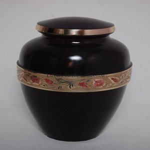 Aluminium Casted Tabletop <b>Casket</b> Minimalist Design <b>Ashes</b> Urns Universe Design Enamel Sticker Applied Memorable Human <b>Ashes</b> Urns - Product Image 2