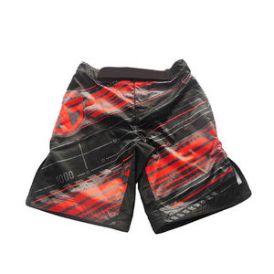 High Quality Custom Sublimation UFC Fight Grappling BJJ Mid <b>Thigh</b> MMA Shorts Casual Polyester Elastic Waist Digital Printed For - Product Image 3