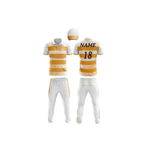 Fournisseur d'usine Vente en gros d'uniformes de cricket à manches courtes personnalisés par sublimation pour hommes Vêtements de cricket personnalisés - Product Image 6