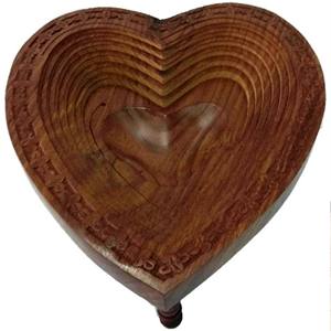 Plateau en bois de manguier Écorce à effet bois Produit de vente à chaud Bol décoratif en bois de manguier avec écorce d'arbre Fabriqué en Inde - Product Image 5