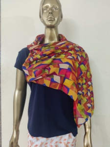 Foulard imprimé en Polyester, cadeaux promotionnels, tailles personnalisables, couleurs imprimées, emballage de qualité, fabriqué en inde - Product Image 6