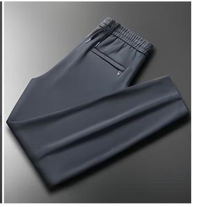 <span class=keywords><strong>Pantalon</strong></span> décontracté en soie glacée, coupe droite, respirant, polyvalent, avec logo personnalisé OEM, protection solaire estivale, coupe ample et ajustée, idéal pour le sport. - Product Image 2