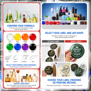 Arcilla Capilar de 100ml con Fijación Fuerte y Acabado Mate para Hombres, Fórmula de Color Personalizada, Logotipo, Suministro B2B, Textura, Volumen y Definición para Hombres - Product Image 3