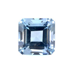 Aigue-marine bleue personnalisée du fabricant en vrac ASSCHER/OCTAGON coupe 5mm 6mm Nano Lab Grown Moissanite prix de gros - Product Image 3