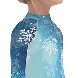 2023 Camiseta deportiva Ecuestre para niños Junior Rider Capa base o Frozen Vibes Impreso Camiseta de manga larga para montar a caballo - Product Image 4