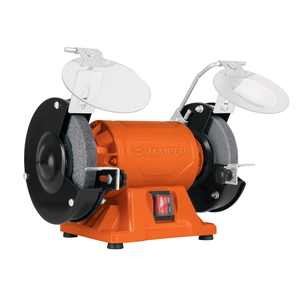 Meuleuse d'atelier électrique Truper EBA-5 de 5 pouces, 1/4 CV, pour meulage à usage général, qualité industrielle, garantie 1 an, orange et bleu - Product Image 3