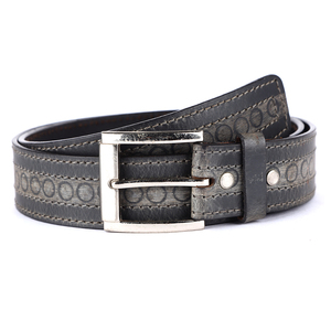 Ceintures en cuir véritable pour hommes de qualité supérieure, élégantes et durables, avec boucle en métal laiton de 40 mm, taille moyenne, disponibles à bon prix - Product Image 2