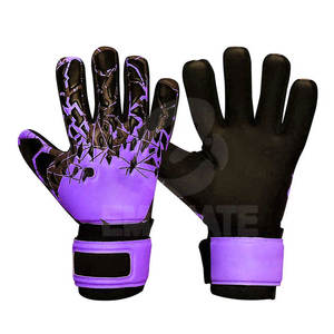 Gants de gardien de but de football professionnels avec taille personnalisable et design imprimé, en cuir, pour utilisation en extérieur - Product Image 3