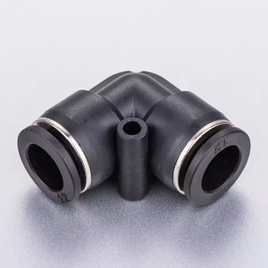 PD Ramus Tee Type filetage mâle connexion rapide raccord de tuyau à trois voies nouvel état pour les ateliers d'impression milieu de travail de l'air - Product Image 1