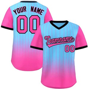 Camiseta de Béisbol Lisa para Sublimación al por Mayor, Camisetas de Béisbol Personalizadas para Hombre - Product Image 5