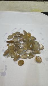 Quartz à facettes en vrac de haute qualité Rutile doré naturel diverses coupes émeraude ovale Marquise poire coeur ailes meilleures Sources - Product Image 5