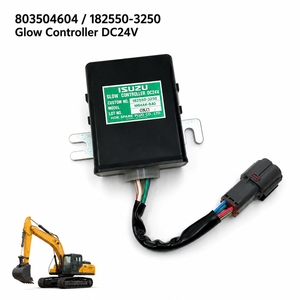 Relais <span class=keywords><strong>de</strong></span> <span class=keywords><strong>préchauffage</strong></span> pour excavatrice Isuzu 182550-3250 803504604 : XE215 XE260 QOS II M84AX-B40 - Product Image 1