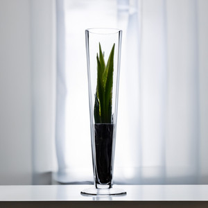 VTV0420 - แจกันทรงทรัมเป็ตแก้วพิลส์เนอร์ - ขนาด 20 นิ้ว - Product Image 4